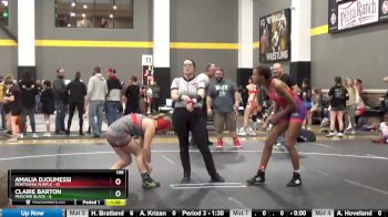 135 lbs Round 2 (4 Team) - Claire Barton, Missouri Black vs Amalia Djoumessi, FEWTeamIA Purple