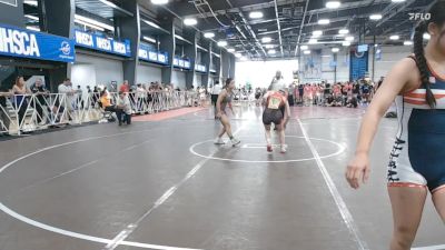 114 lbs Rr Rnd 3 - Taylor Engelking, Indiana Outlaws Teal vs Mai Graham, Steel Valley Vixens