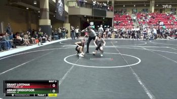 72 lbs Round 3 (6 Team) - Grant Lottman, SlyFox Black vs Abram Griekspoor, $nowmen