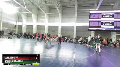 97 lbs Quarters & Wb (16 Team) - Brody Gherardini, The Farm vs Luke Provost, Team Oregon