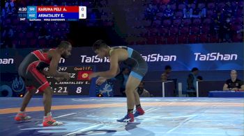 70 kg Qualif. - Anil Karuna Peli Gedara, Sri Lanka vs Ernazar Akmataliev, Kyrgyzstan