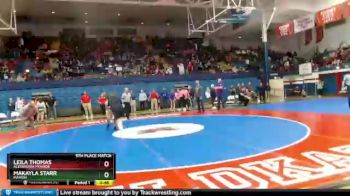 195 lbs 5th Place Match - Leila Thomas, Alexandria Monroe vs Makayla Starr, Marion