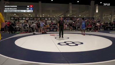 125 kg Cons. Rd Of 16 - Devon Dawson, Northern Illinois RTC vs Jacob Bullock, Indiana RTC