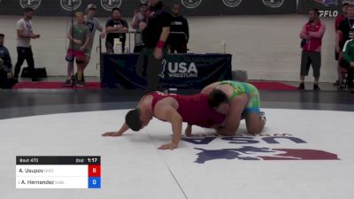 100 kg Final - Aibek Usupov, Ohio vs Alfonso Hernandez, Sublime Wrestling Academy