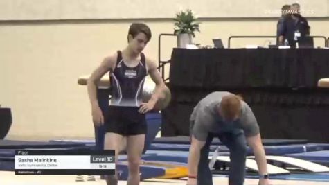 Sasha Malinkine - Floor, Salto Gymnastics Center - 2021 USA Gymnastics Development Program National Championships