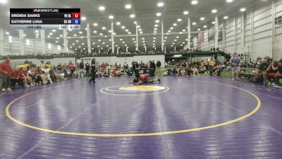 235 lbs Brenda Banks, Pennsylvania Blue vs Katherine Luna, California Gold