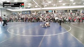 113 lbs 3rd Place Match - Reid Harris, Syracuse vs Bridger Hansen, Desert Peaks