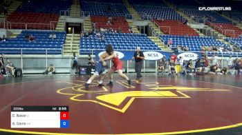 220 lbs Cons 32 #2 - Colin Baker, Illinois vs Antonio Davis, Minnesota