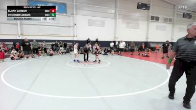 54 lbs Round Robin 5 - Charlie Harold, Ground Zero Red-YTH vs Beau Cumpston, Revival Pink - YTH