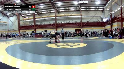 235 lbs Champ. Round 1 - Meghan Carabes, Andrew High School vs Scarlett Phelps, Harrison