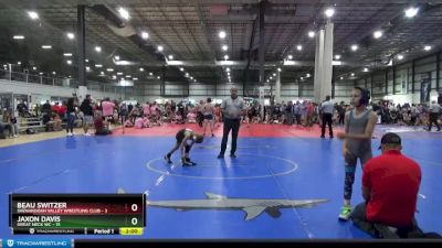 65 lbs Round 2 (4 Team) - Jaxon Davis, GREAT NECK WC vs Beau Switzer, SHENANDOAH VALLEY WRESTLING CLUB