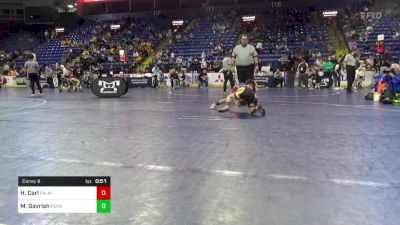 67 lbs Consy 6 - Hunter Carl, Palmyra vs Maddox Gavrish, Penn Trafford