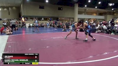 144 lbs Semifinal - Jin Davis, Teknique vs Kaden Michael Wheeler, Sebastian River