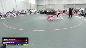 100 lbs Semis & 3rd Wb (16 Team) - Jaidyn Alvarado, Kansas vs Katie Biscoglia, Iowa