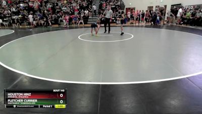 55 lbs Cons. Round 1 - Fletcher Currier, Southwest Timberwolves vs Houston Hinz, Immortal Athletics