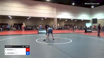 152 lbs Consolation - Enzo Santoro, Doral Academy Prep High School Wrestling vs Clay Johnston, Warrior Wrestling Club