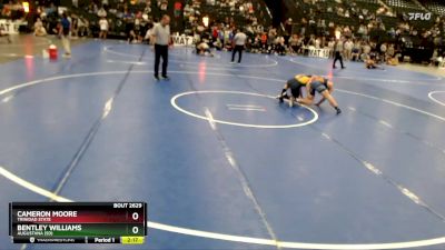 141 lbs Cons. Round 4 - Cameron Moore, Trinidad State vs Bentley Williams, Augustana (SD)