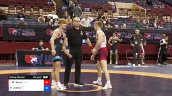 67 lbs Champ. Round 2 - Nicholas Leonetti, Suples Wrestling Club vs Robert Perez 111, Sunkist Kids Wrestling Club