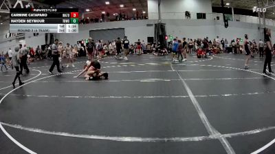 105 lbs Round 2 (4 Team) - Carmine Catapano, Mat Assassins Black vs Hayden Seymour, TDWC