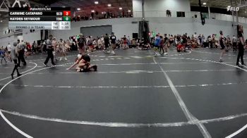 105 lbs Round 2 (4 Team) - Carmine Catapano, Mat Assassins Black vs Hayden Seymour, TDWC