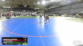 3A 285 lbs Cons. Round 3 - Abraham Castaneda, Marysville Getchell vs Junior Leapai, Auburn