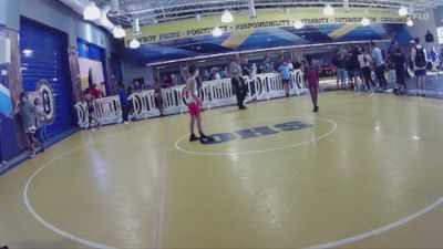 75 lbs Quarterfinal - Cameron Gilbert, Lake Highland Prep vs Adrian Olmo, Unattached