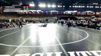 215 lbs Semifinal - Peter Mocco, Cardinal Gibbons vs Darrius Montgomery, Zephyrhills Christian