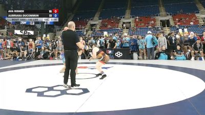 145 lbs Cons. Rd Of 64 - Ava Risner, Washington vs Aubriana Ducommun, Colorado