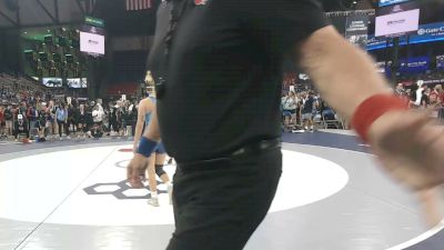 100 lbs Champ. Rd Of 64 - Cassidy McCallister, Iowa vs Kate Hollinger, Pennsylvania