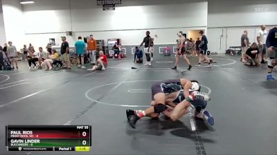 106 lbs Round 4 (8 Team) - Gavin Linder, Buccaneers vs Paul Rios, Front Royal WC