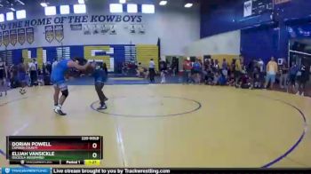 220 lbs Round 4 - Dorian Powell, Camden County vs Elijah Vansickle, Osceola (Kissimmee)