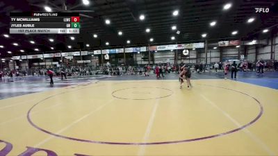 113 lbs 1st Place Match - Jyles Auble, Governor Wrestling vs Ty McWilliams, Lander Legacy Wrestling Club