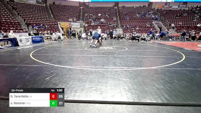 285 lbs Qtr-finals - Giovanni Tarentella, Central Mountain vs Jeffrey Gessner, Council Rock South