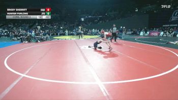 3A Boys 113 lbs Cons. Round 2 - Hunter Furlong, Jefferson Boys vs Brody Sherritt, Coquille Boys