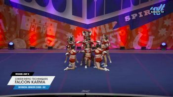 Cheer-riffic Techniques - Falcon Karma [2025 L4 Senior Coed - D2 Day 2] 2025 Cheer Power Southern Nationals