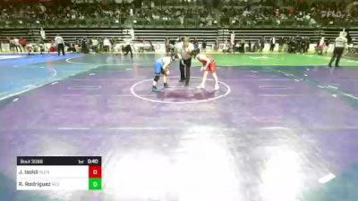 120 lbs Round Of 16 - Joseph Isoldi, Glen Rock vs Ronnie Rodriguez, Red Nose