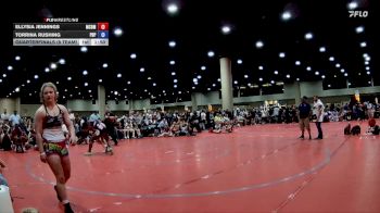 175 lbs Quarterfinals (8 Team) - Ellysia Jennings, Mat Clash Beast Mode vs TorRina Rushing, Not Plain Jane`s