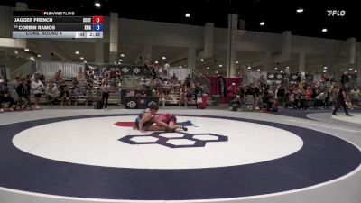 70 lbs Cons. Round 4 - Jagger French, Central Coast Regional Training Center vs Corbin Ramos, Kenosha Wrestling Academy