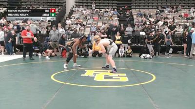 165-I lbs Round Of 16 - Tavion Mckinney, East Hartford Stingers Youth vs Michael Keilyk, AMERICAN MMA AND WRESTLING