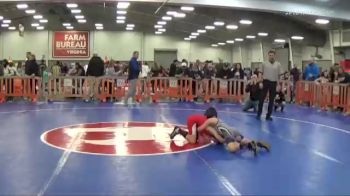 74 lbs Cons. Round 2 - Patrick Spencer, Richlands Wrestling Club vs Cole Dalon, Powhatan Youth Wrestling Club