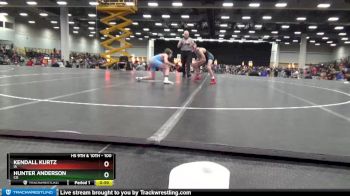 100 lbs Cons. Round 3 - Kendall Kurtz, IA vs Hunter Anderson, CO