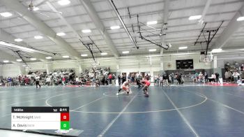 149 lbs Consi Of 8 #2 - Tyler-Xavier McKnight, Davidson vs Aiden Davis, Bucknell