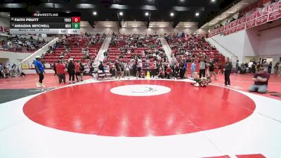 JH 117 lbs Cons. Round 2 - Faith Pruitt, YUKON vs Aniagha Mitchell, MIDWEST CITY