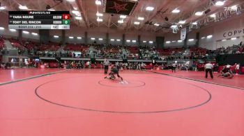 215 lbs Cons. Round 1 - Yama Ngure, Arlington Bowie vs Tony Del Rincon, Lewisville Hebron