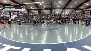 135 lbs Quarterfinal - Ashton Elliot, Coronado vs Madison Rivera, West Wendover