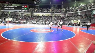 132-6A Semifinal - Isaac Santos, Camden County vs Peyton Nicholson, Etowah