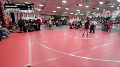 140 lbs Cons. Round 5 - Kelly Flores, Westminster vs Celeste Hindley, Buena