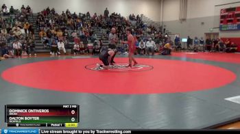 215 lbs Champ. Round 1 - Dalton Boyter, Richfield vs Dominick Ontiveros, Brush