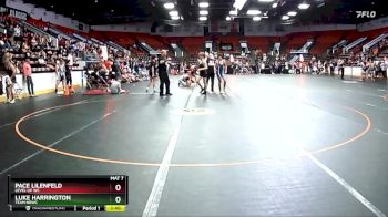 130 lbs Cons. Round 2 - Pace Lilenfeld, Level Up WC vs Luke Harrington, Team NBWC