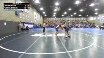 215 lbs Cons. Round 1 - Joshua Burgara, Foothill vs Matthew Trejo, Santa Maria